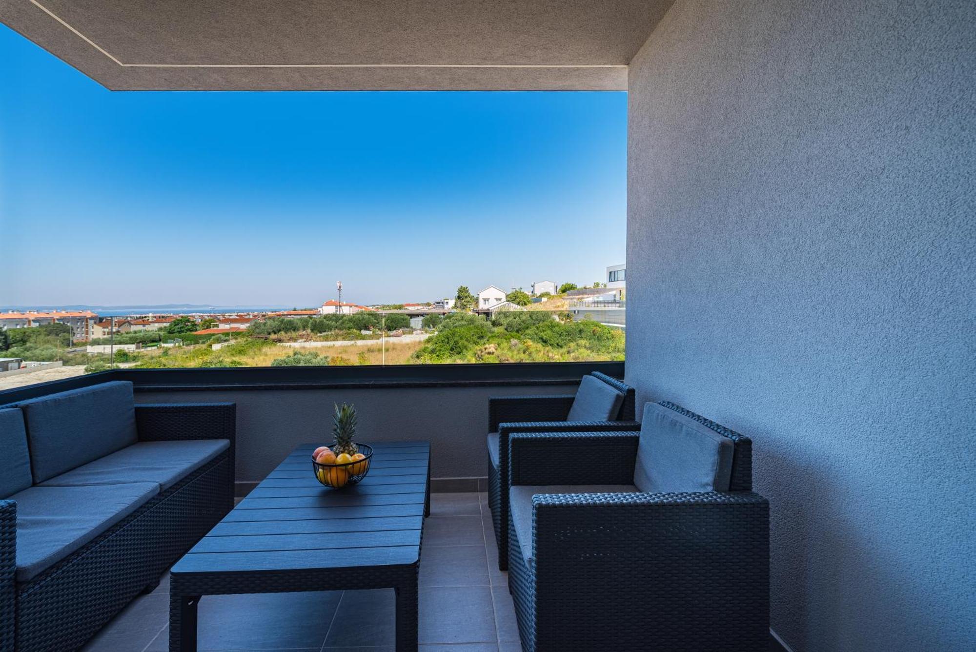 Skyline Luxe Apartment Zadar Ngoại thất bức ảnh