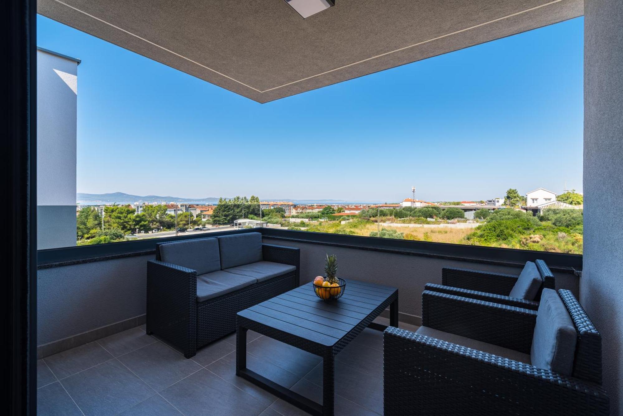 Skyline Luxe Apartment Zadar Ngoại thất bức ảnh